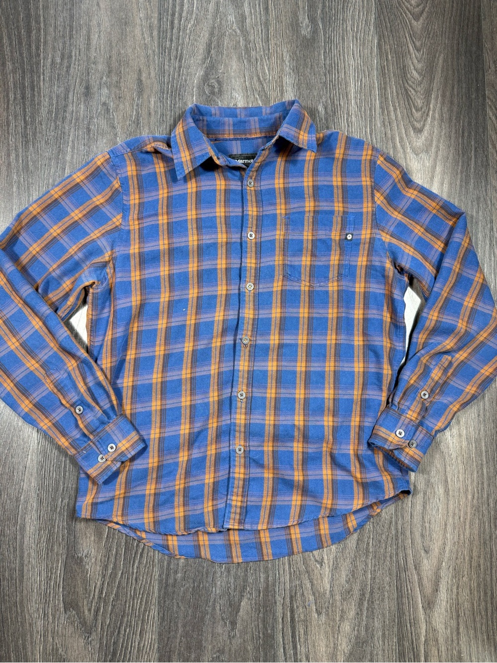 Marmot Plaid Long-Sleeve Button-Down Shirt
